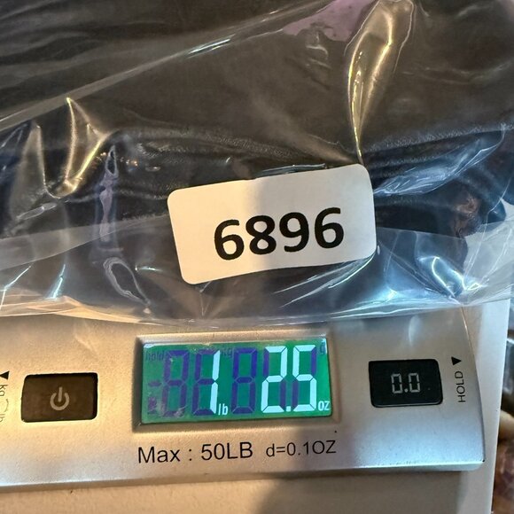 Spanx Women 29 Straight Jean Signature Dark Wash Stretch Denim Side Zip Slimming - Picture 11 of 11